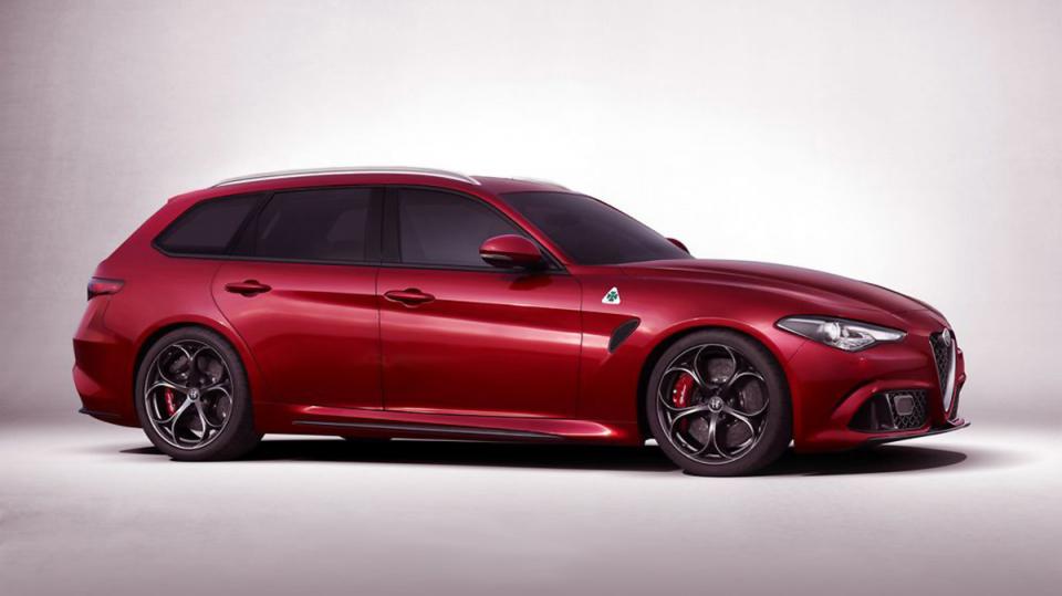 Alfa Romeo Giulia jako atletický kombík.